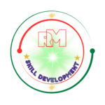 Blue Minimalist Creative Name Logo